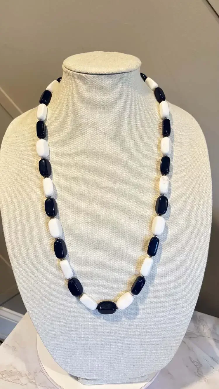 Unknown navy white